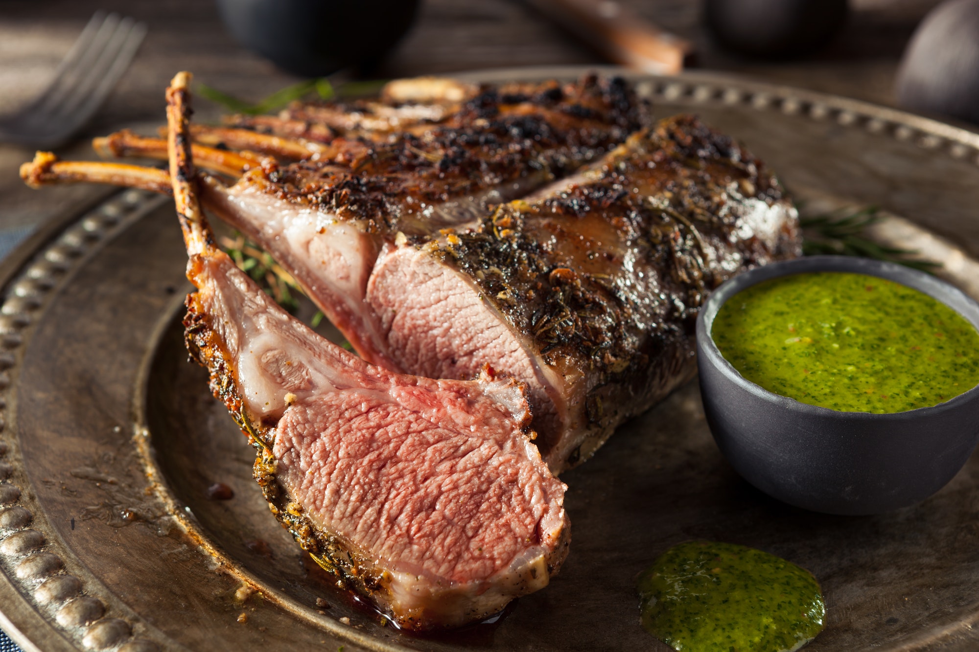 Homemade Herb Roast Lamb